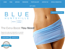 Tablet Screenshot of bluehuntsville.com